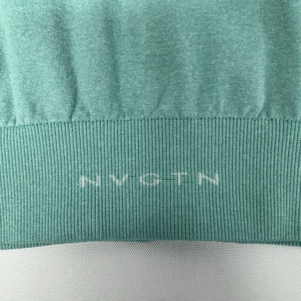 NVGTN Seamless Racer Back Blue Green Sports Bra Small Athletic NO PADDING‎ - Picture 4 of 6